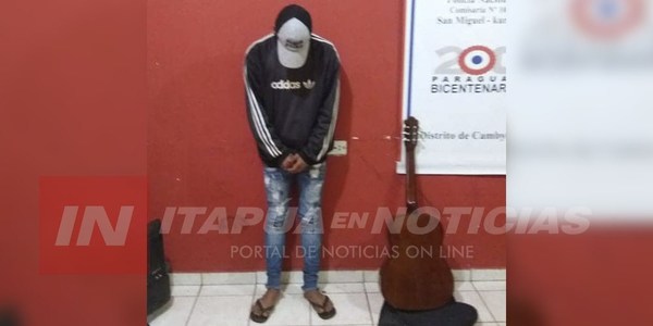 JUNTO A UN AMIGO VACIÓ LA CASA DE SU PROPIA ABUELA EN CAMBYRETÁ.
