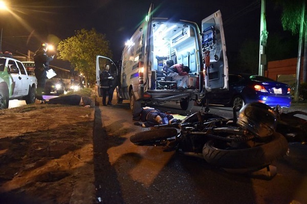 Accidentes en cadena dejan como saldo un fallecido