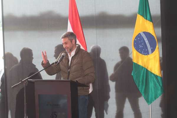 Puente y Corredor Bioceánico representan a la nueva etapa de integración en la región, destacó Mario Abdo | .::Agencia IP::.