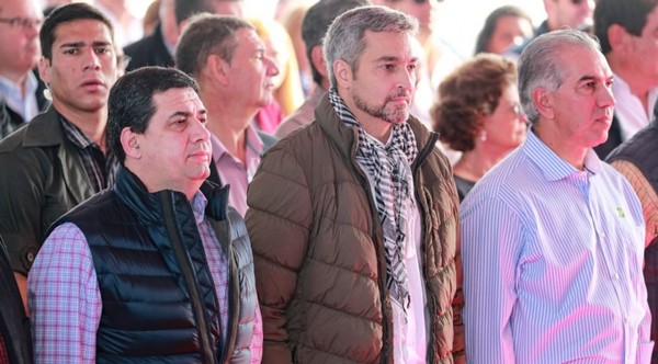 Confesión de Abdo en un acto: "Me emociona cuando Jair Bolsonaro me llama Marito"
