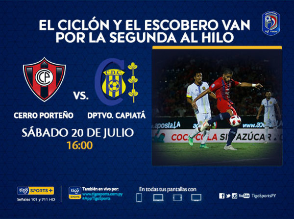 Cerro Porteño y Capiatá juegan en la Nueva Olla