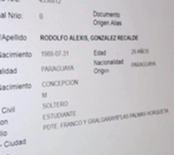 Imputan a chofer de camioneta robada que tenía chapa del Congreso - Paraguay.com