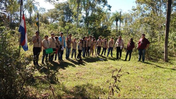 Los scouts resurgen en Horqueta tras una década