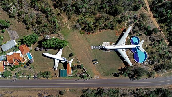 Aviones en el Patio