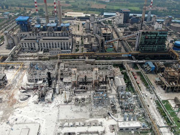 Explosión en una planta de gas dejó 15 muertos en China