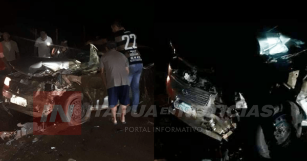 GRAVE ACCIDENTE EN SAN PEDRO DEL PARANÁ