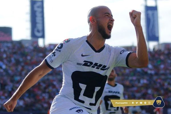 González guía el triunfo de Pumas - Fútbol - ABC Color
