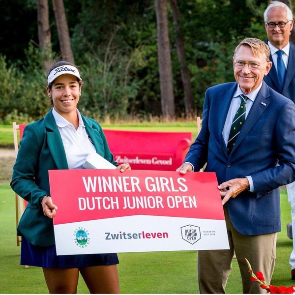 Sofía García es campeona del Dutch Junior Open