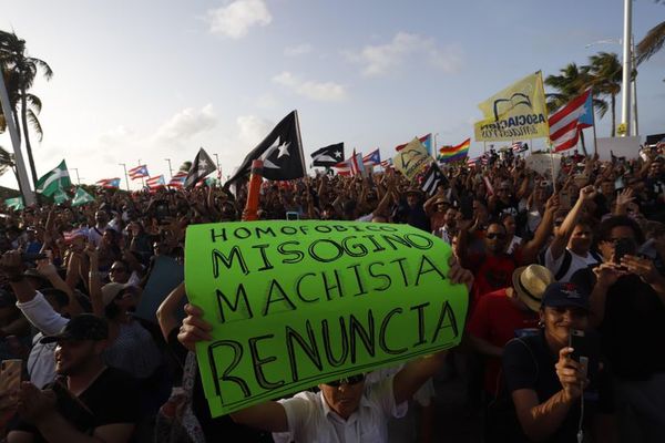 Gobernador de Puerto Rico renuncia a la reeleción en medio de crisis política - Mundo - ABC Color