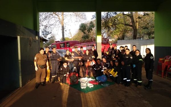 Bomberos de Franco reciben importante donación