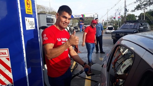 La Pantera Moray ya trabaja en una estación de servicios