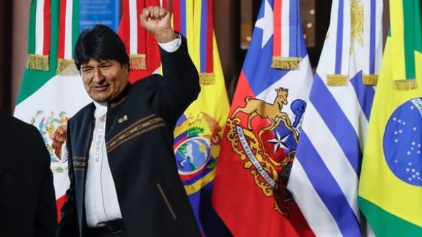 Evo Morales lidera con 37% preferencia electoral en Bolivia