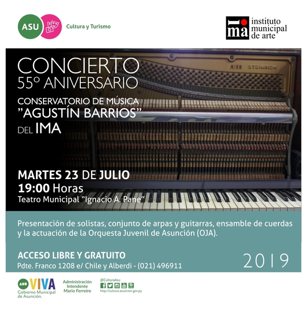 Conservatorio del IMA celebrará este martes su aniversario con concierto gratuito | .::Agencia IP::.