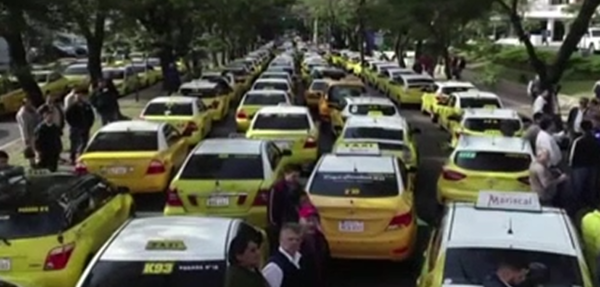 Taxistas coparán estos puntos principales | Noticias Paraguay