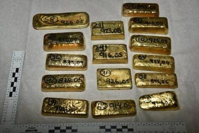 Incautan en Londres cinco millones en oro proveniente de Venezuela