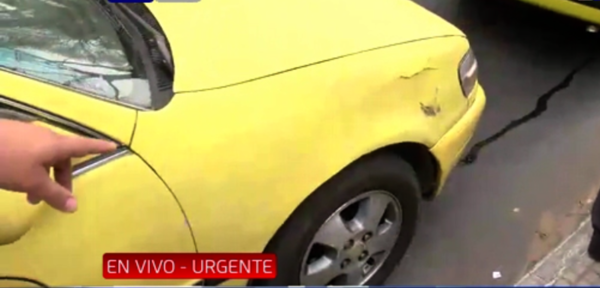 Comerciante daña taxis en venganza | Noticias Paraguay