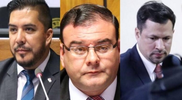 HOY / Oficializan pedido de pérdida de investidura de Quintana, Portillo y Rivas