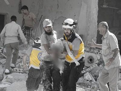 Al menos 38 muertos en bombardeos rusos contra mercado en Siria, Moscú niega