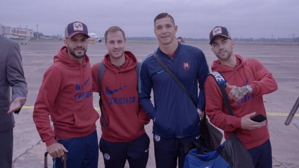 Cerro Porteño ya está en Buenos Aires