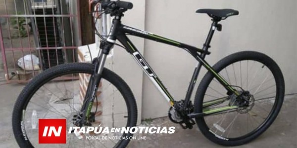ENCARNACIÓN: HURTAN COSTOSA BICICLETA DE COMPETICIÓN