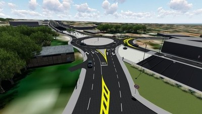 Anuncian construcción de un paso a desnivel sobre la Ruta Acceso Sur  - Radio 1000 AM