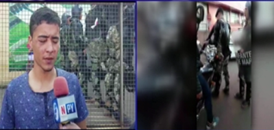 Militar hiere a joven con balín de goma en Puente de la Amistad | Noticias Paraguay
