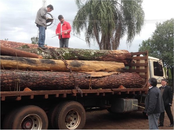 Itapúa: Decomisan camión con rollos en San Rafael del Paraná