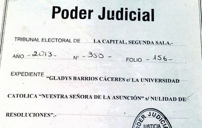 Católica habría manipulado la elección de Kriscovich - Locales - ABC Color