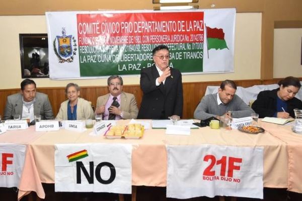Anuncian huelga nacional contra la candidatura de Evo Morales | .::Agencia IP::.