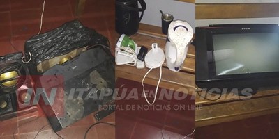 POLICÍA DE FRANCO IDENTIFICÓ A DOS SOSPECHOSOS Y RECUPERARON VARIOS OBJETOS HURTADOS
