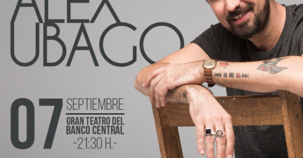 Alex Ubago vuelve a Paraguay con canciones impuntuales