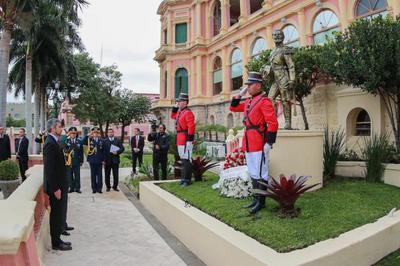 Conmemoran aniversario del Ejército Paraguayo