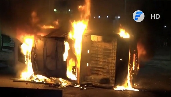 Revelan video del ataque de "contrabandistas" en el Abasto