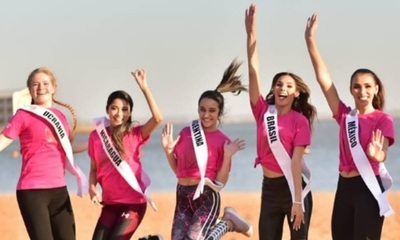 Miss Globe Internacional llega a Paraguay