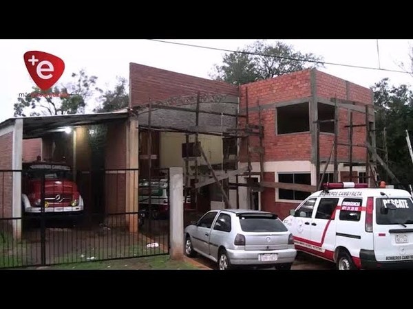 CAMBYRETÁ: MUNICIPIO CONSTRUYE SALÓN MULTIUSO EN CUARTEL DE BOMBEROS