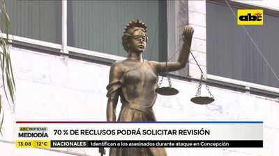 70% de reclusos podrá solicitar revisión - ABC Noticias - ABC Color