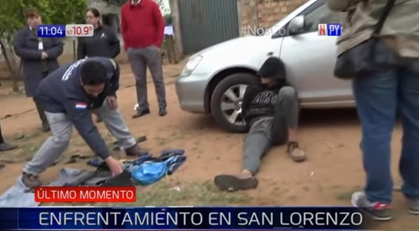 Barrio Santa María: Allanamiento, tiroteo y tres personas detenidas | San Lorenzo Py