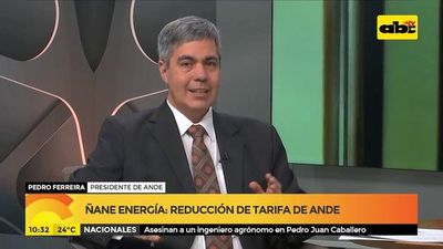 Ñane energía: Reducción de tarifa de Ande - Media mañana - ABC Color