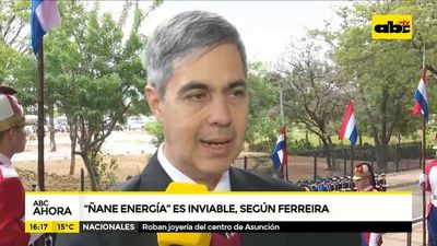 Ñane energía es inviable según Ferreira - ABC Noticias - ABC Color