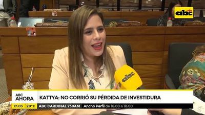 Kattya: no corrió su pérdida de investidura - ABC Noticias - ABC Color