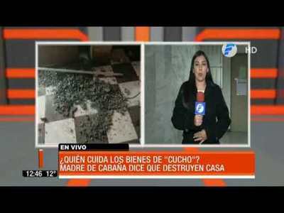 ¿Quién cuida los bienes de Cucho?
