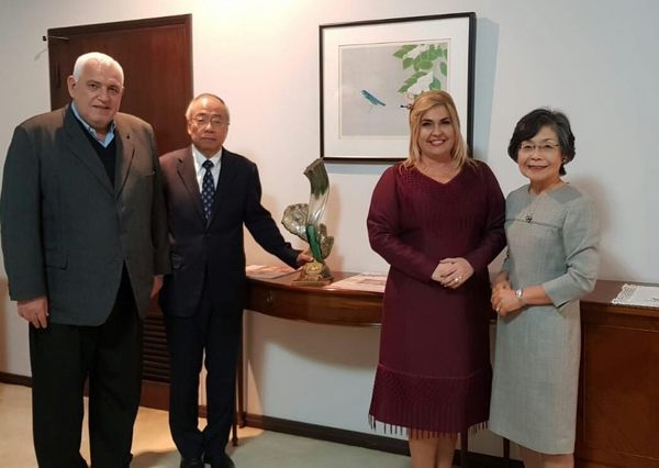 GOBERNADOR DE ITAPÚA SE REÚNE CON EMBAJADOR DEL JAPÓN