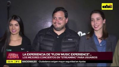 La experiencia ‘streaming’ de “Flow Music Experience” - Antes que arda - ABC Color