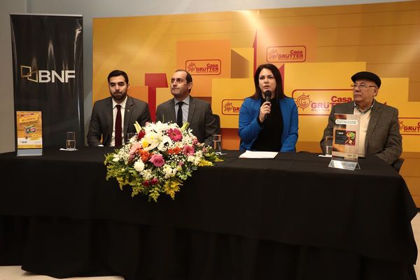 Casa Grütter y BNF firman alianza para favorecer a clientes
