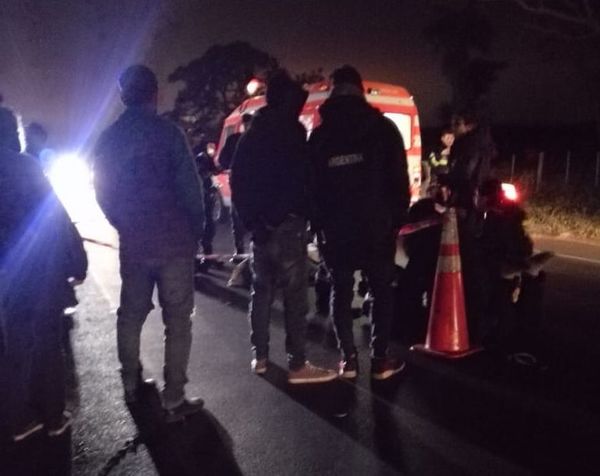 Joven fallece en accidente de tránsito en Caacupé - Nacionales - ABC Color