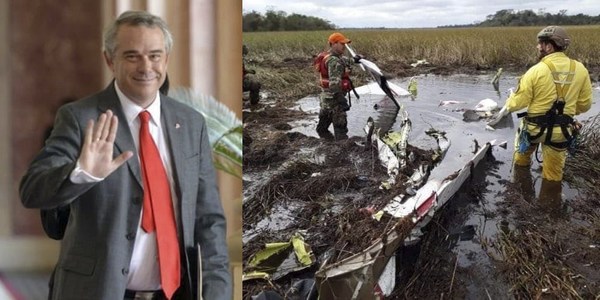 HOY SE CUMPLE 1 AÑO DEL ACCIDENTE AÉREO DONDE FALLECIÓ DR. LUIS GNEITING