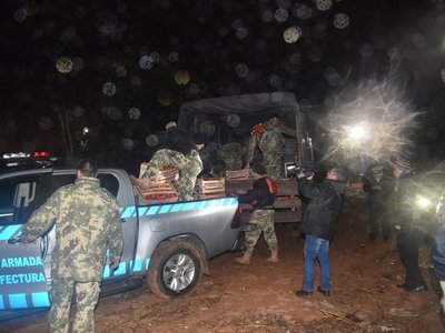 Incautan tomates y azúcar tras balacera entre militares y contrabandistas