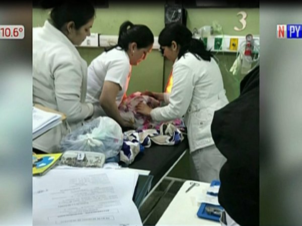 Bebé ingresa a terapia y se ordena detención de su madre