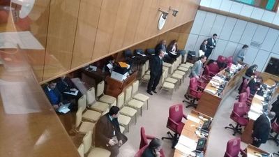 Sin quórum en el Senado: impiden juramento de legisladores suplentes - Nacionales - ABC Color