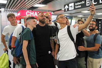 Los xeneizes recibieron a De Rossi - Fútbol - ABC Color